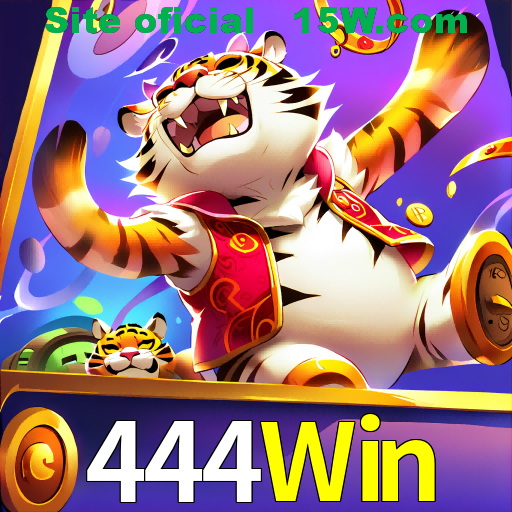 Imagem promocional da 444Win mostrando a plataforma e suas vantagens